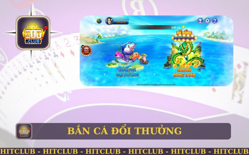Đại Náo Thủy Cung Hitclub - Sảnh Bắn Cá Đổi Thưởng Siêu Chất 1 ĐẠI NÁO THỦY CUNG HITCLUB VỚI SẢNH BẮN CÁ ĐỔI THƯỞNG
